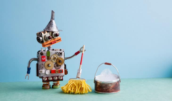 disinfecting robot