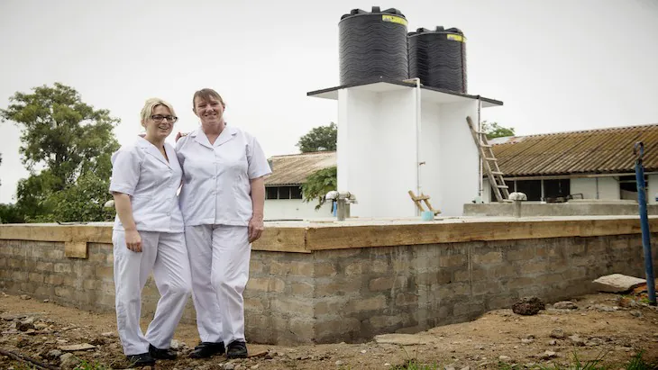 Life as a midwife in the UK and in Tanzania C. WaterAid/ Eliza Powell