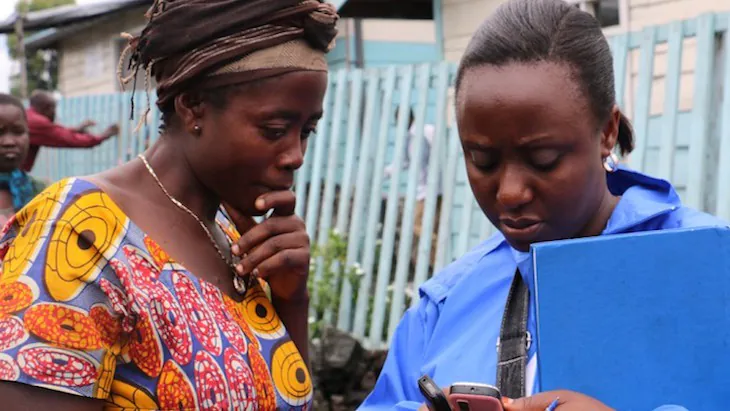 Monitoring food security data through mobile technology
