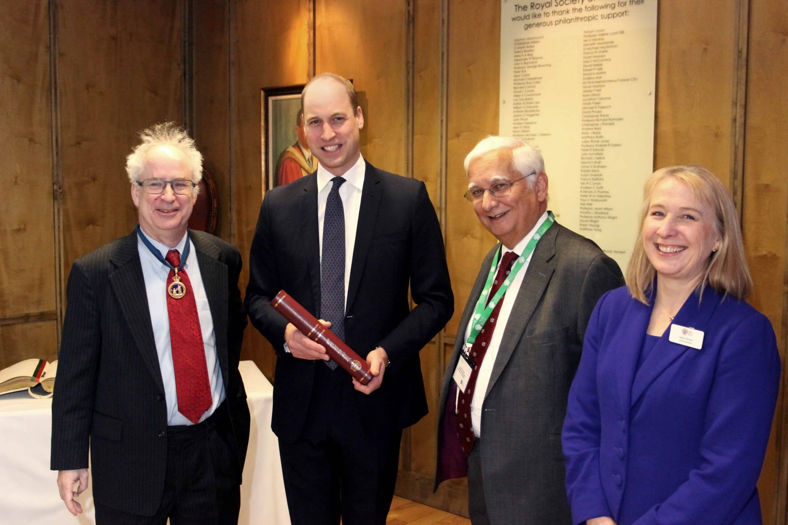 Duke of Cambridge receives RSM Honorary Fellowship