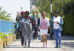 Image of a group of women residents of the Royal Borough of Greenwich.