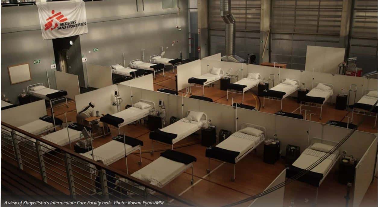 MSF Opens Khayelitsha Field Hospital for Covid-19