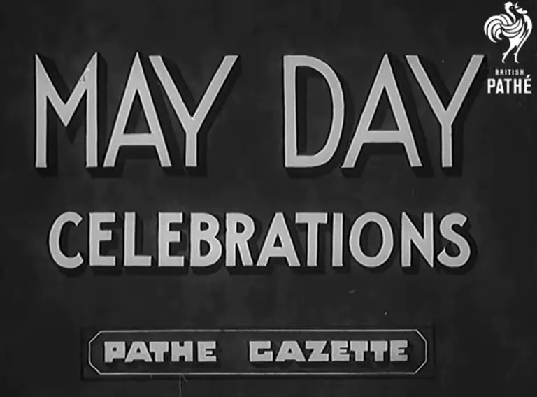 May Day celebrations at Elstow (1939)
