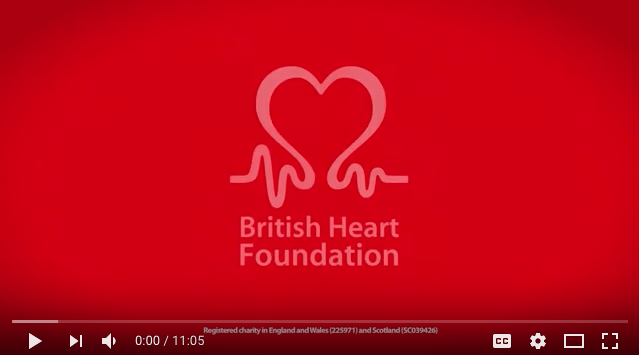 British Heart Foundation – 10 minute living room workout