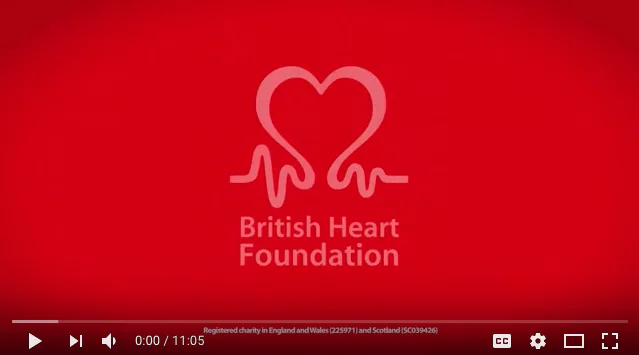 British Heart Foundation – 10 minute living room workout
