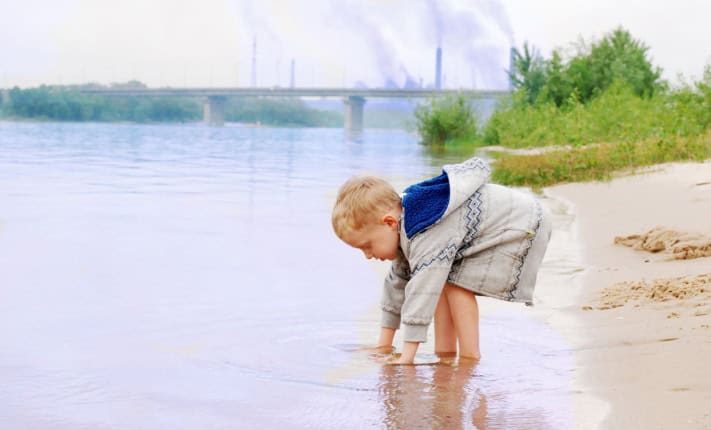 Children’s Exposome Linked to Serum Metabolite Changes