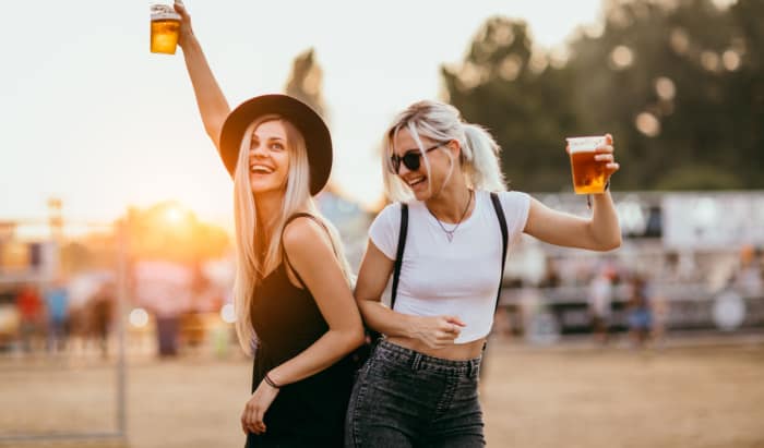 Festivals – handling your drink and the dangers involved