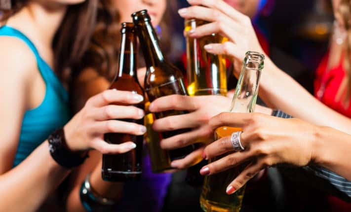 Alcohol ads flood young people’s social media