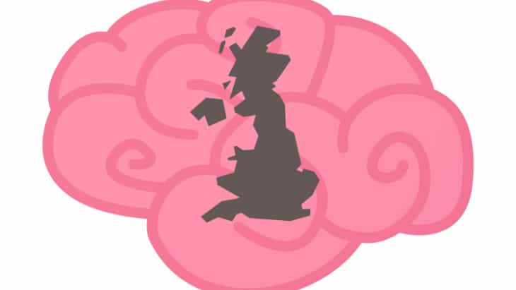 England’s least stressed areas