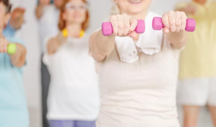 Group training helped to prevent falls among older women