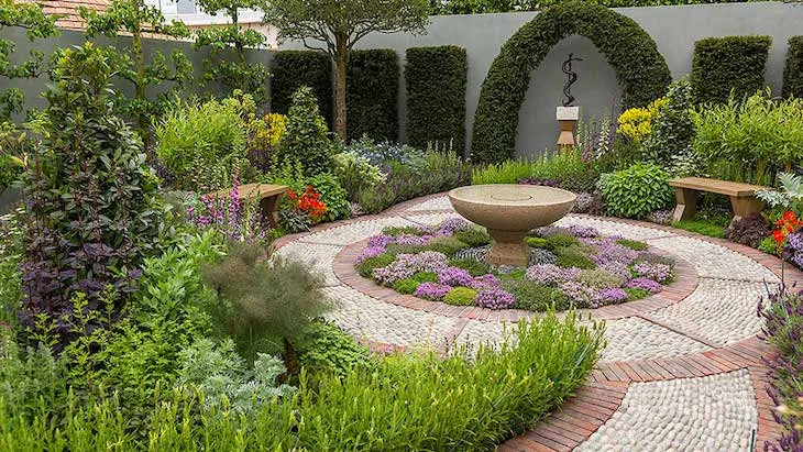 A Modern Apothecary Garden