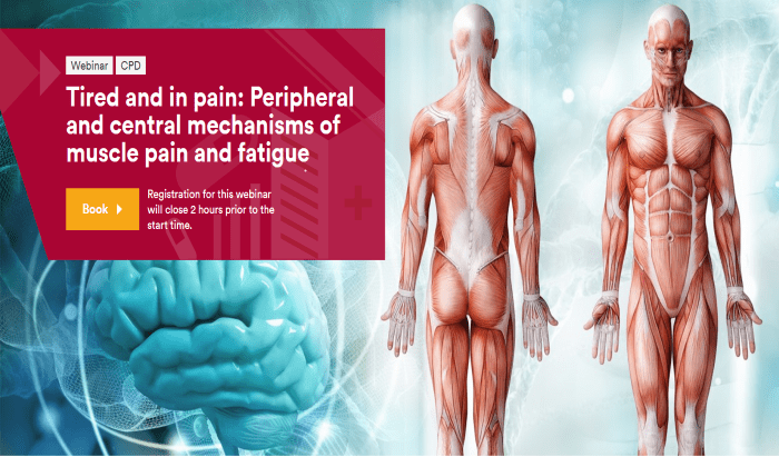 in pain