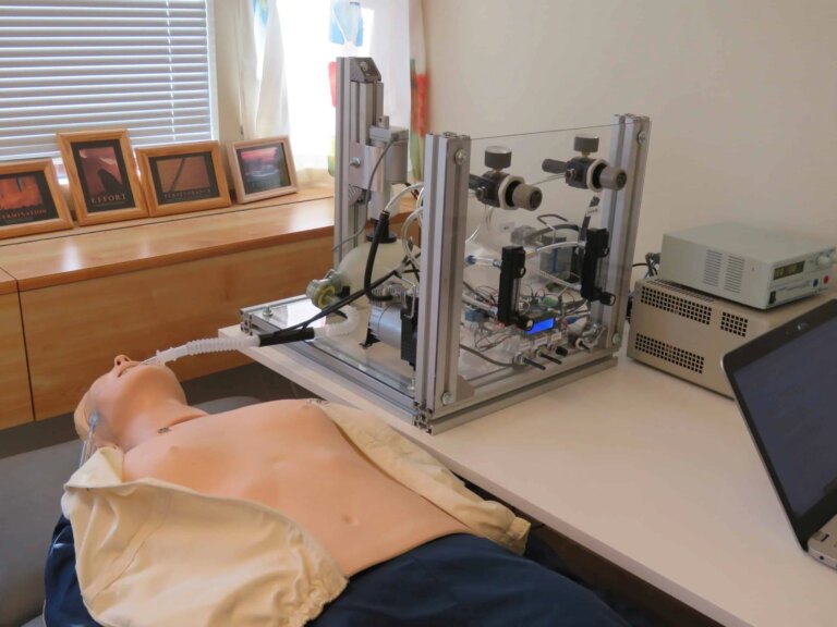 Covid-19 ventilator in Rwanda