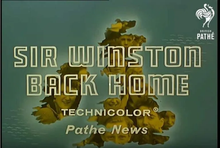 Sir Winston Churchill Returns Home from Hospital (1955) | British Pathé
