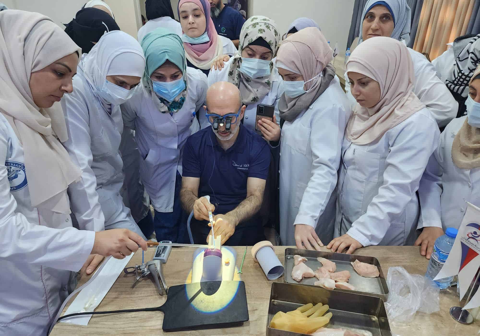 Syrian doctors upskilled to screen and treat women with cervical cancer cervical