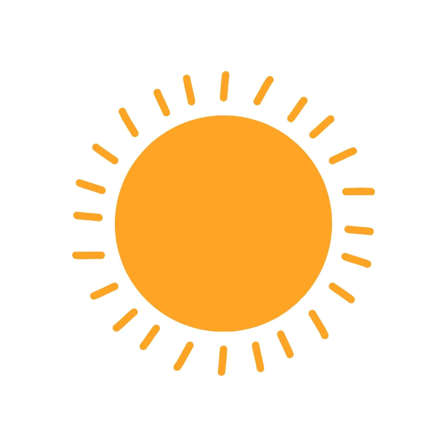 Extreme heat: More deadly weeks may still lie ahead Cute Sun Design Isolated On White Background