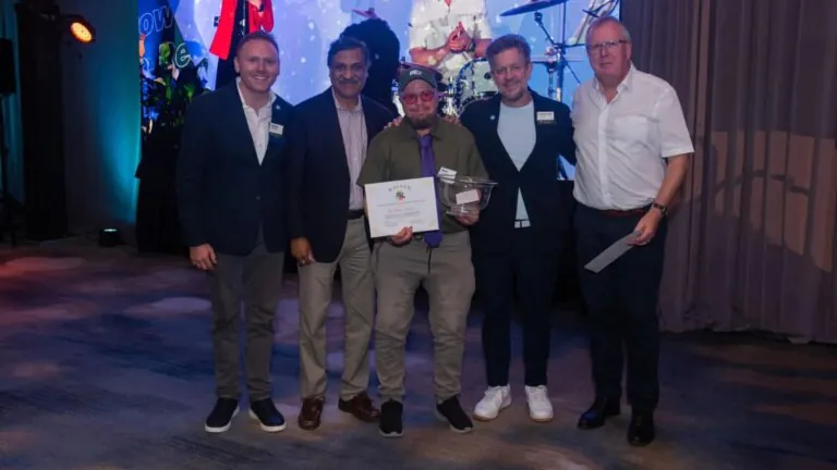 Winners of prestigious prize for Autism and Mental Health course