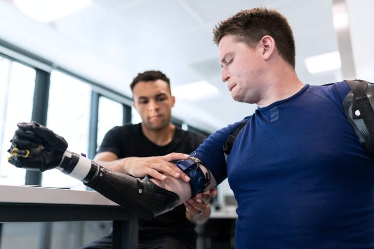 Robotic arm controlled by the power of thought