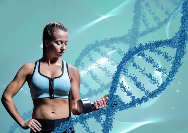 Gene C18ORF25 promotes muscle strength during exercise