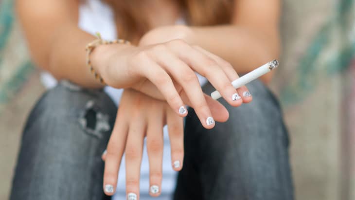 Teenagers inherit smoking