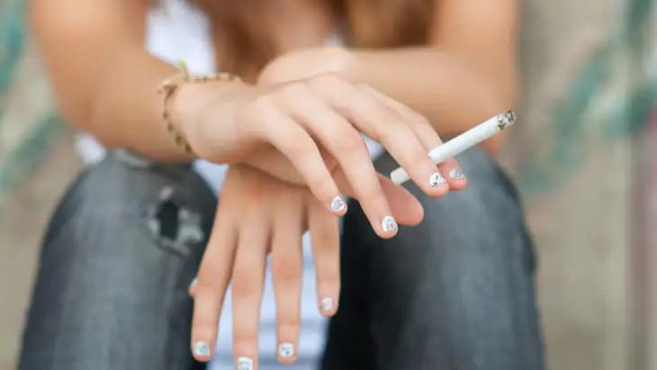 Teenagers inherit smoking