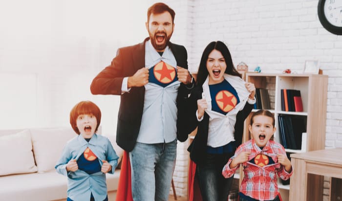 Superhero living