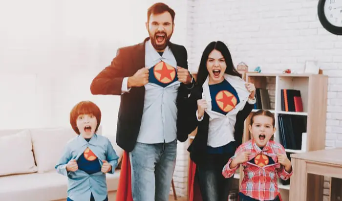 Superhero living