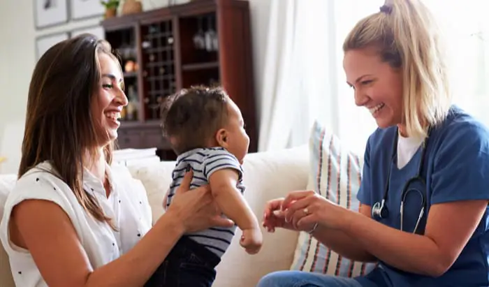 Maternal nurse home visits improve mothers’ mental health mothers’ mental health
