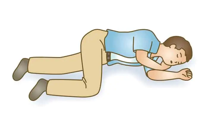 First aid: Recovery position