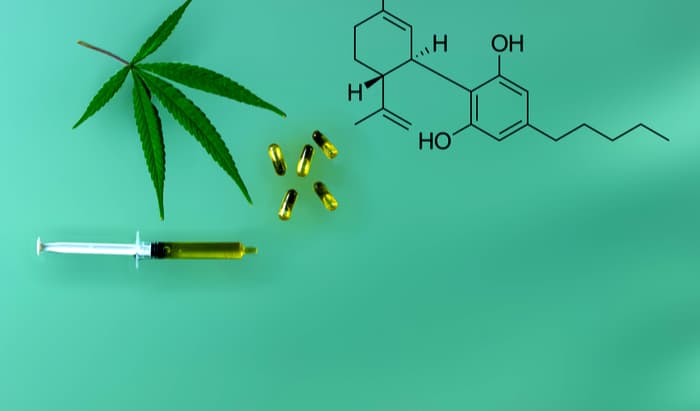 Cannabis capsules for neurological diseases