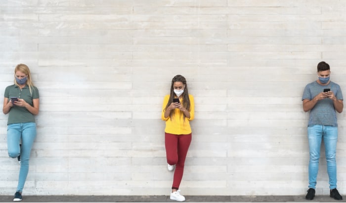 Social Media has shaped younger people’s pandemic