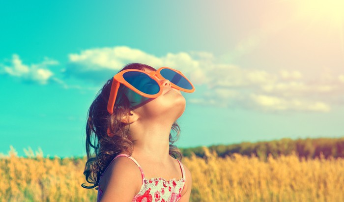 Protecting young skin from UV radiation