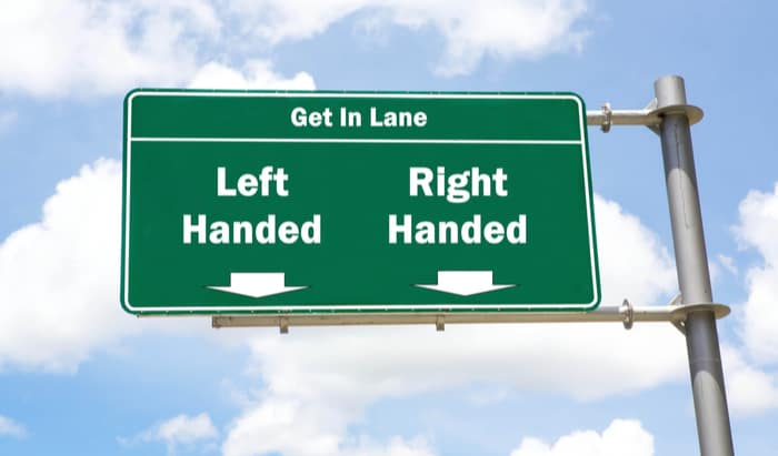 Getting to grips with handedness