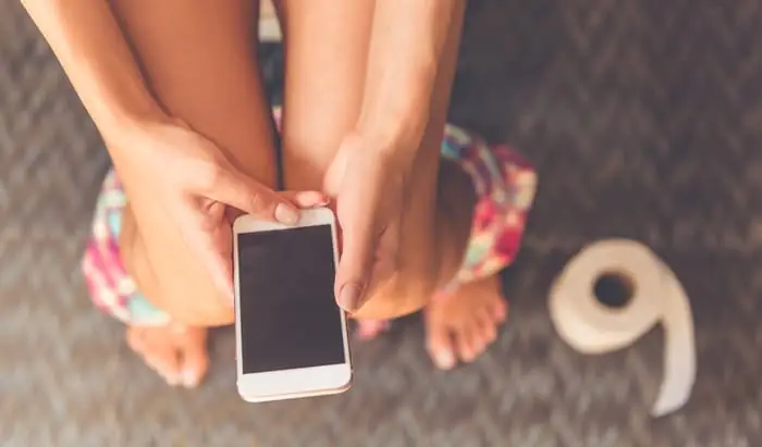 Phone Pan-Demonium: Half of Brits Use Their Phone on the Toilet