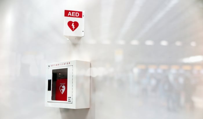 “A defibrillator saved my life”