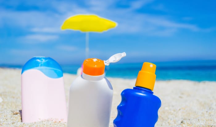The spots you miss with sunscreen