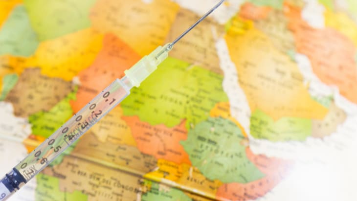Dramatic drop in global measles cases