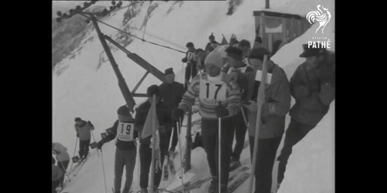 Skiing On Zugspitze Plateau (1960)