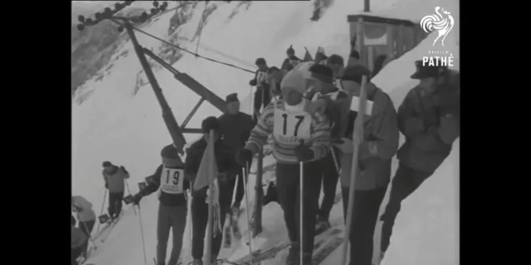 Skiing On Zugspitze Plateau (1960)