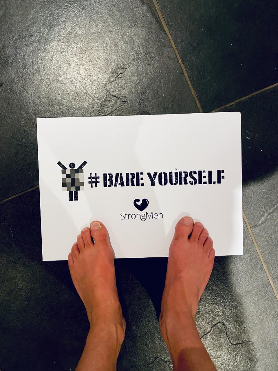Jeff Brazier bares all for grieving men grieving men