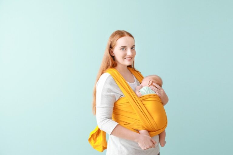 Significant mental health benefits of adult-worn slings
